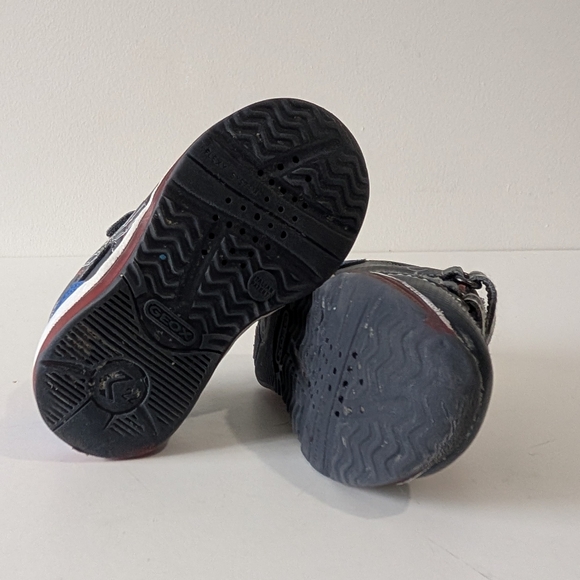 GEOX Sport Spiderman Light Up Strap Boys Sneaker 6.5 - Picture 5 of 5